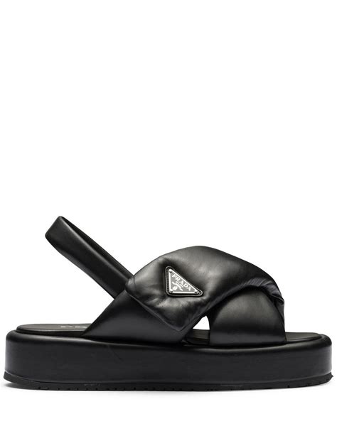 prada chausson|Prada sandals for women.